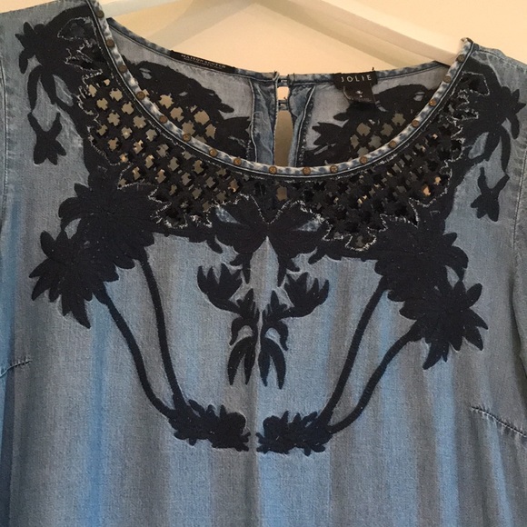 Beautiful denin dress - Picture 2 of 6